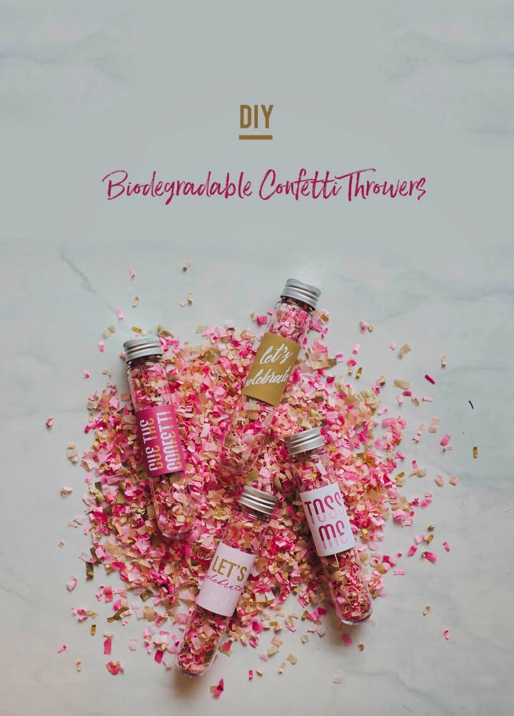 80 DIY Wedding Ideas for Decorations, Apparel & Food 3 DIY Confetti Throwers for Weddings