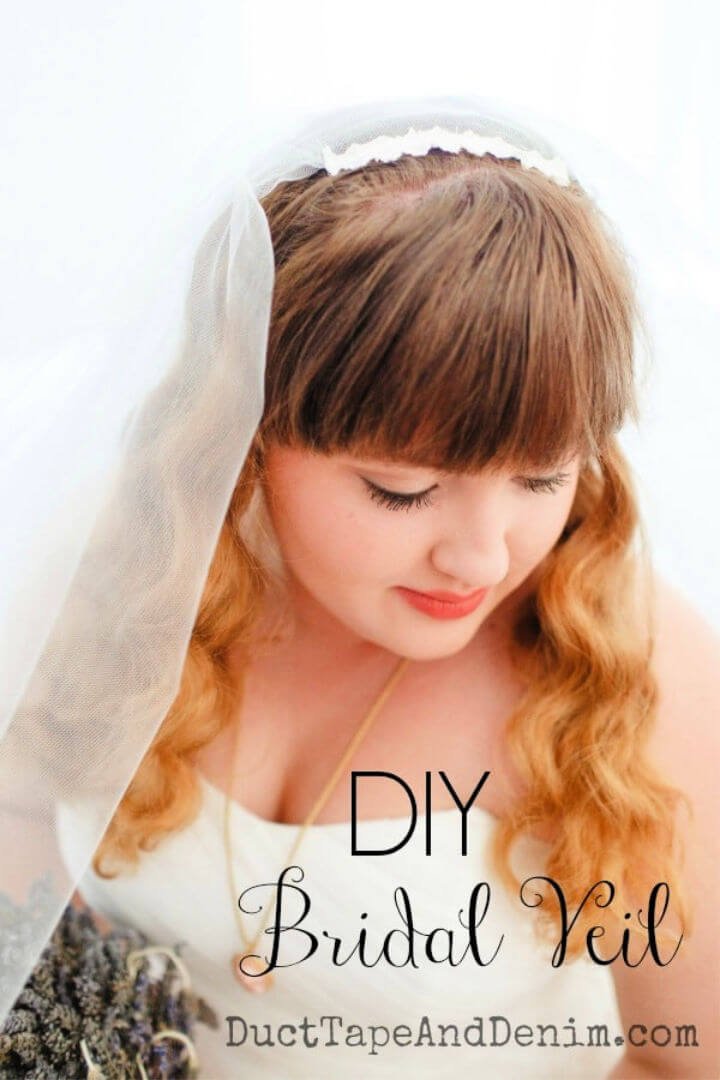 80 DIY Wedding Ideas for Decorations, Apparel & Food 48 DIY Fingertip Veil for Your Wedding