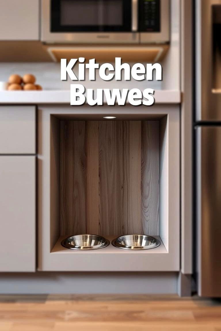 24 Inspiring Wall Niche Ideas to Transform Maximize Space and Style 12 Designing a Pet Feeding Station - 24 Wall Niche Ideas