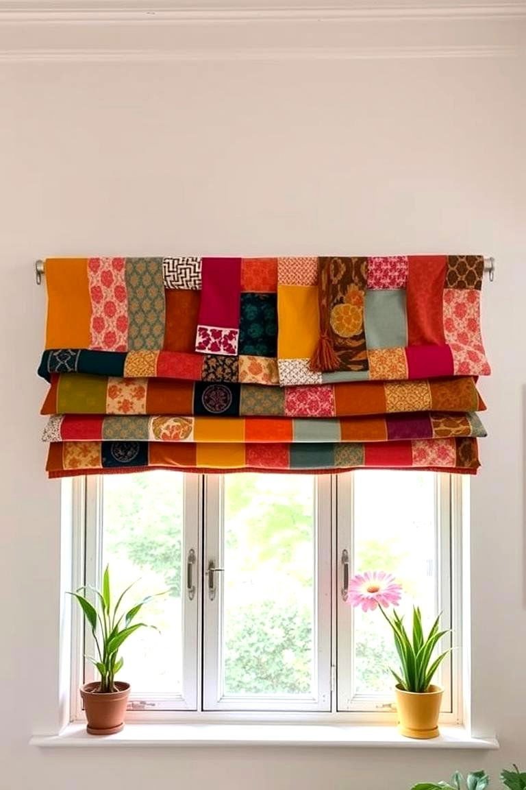 24 Window Valance Ideas to Refresh Your Home's Style 20 Eclectic Mix Valance - 24 Window Valance Ideas