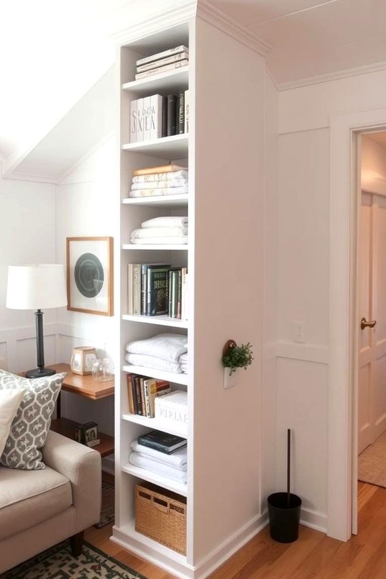 24 Tiny House Storage Ideas to Maximize Small Spaces 10 Embracing Vertical Storage Units - 24 Tiny House Storage Ideas