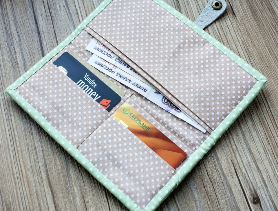 25 Homemade DIY Wallet Ideas to Make Your Own Wallets 10 Fabric Wallet Sewing Pattern