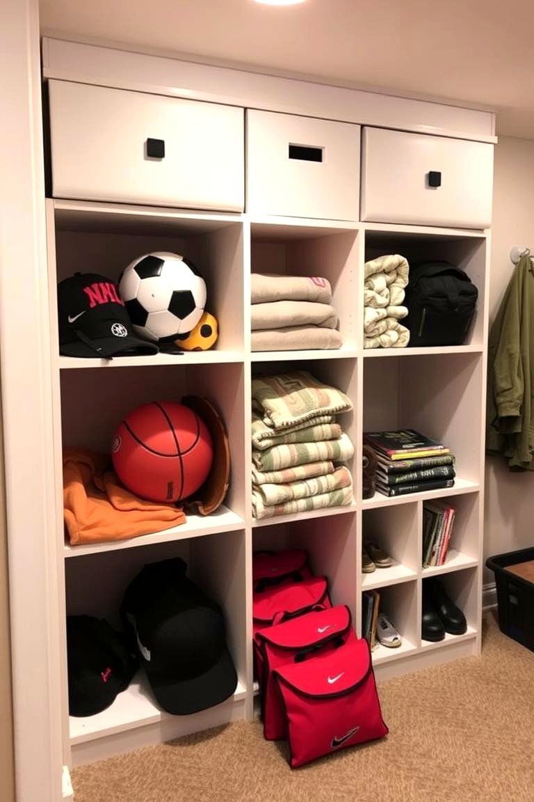 24 Basement Storage Ideas for Clutter-Free Organization 21 Foldable Storage Cubbies for Flexible Use - 24 Basement Storage Ideas