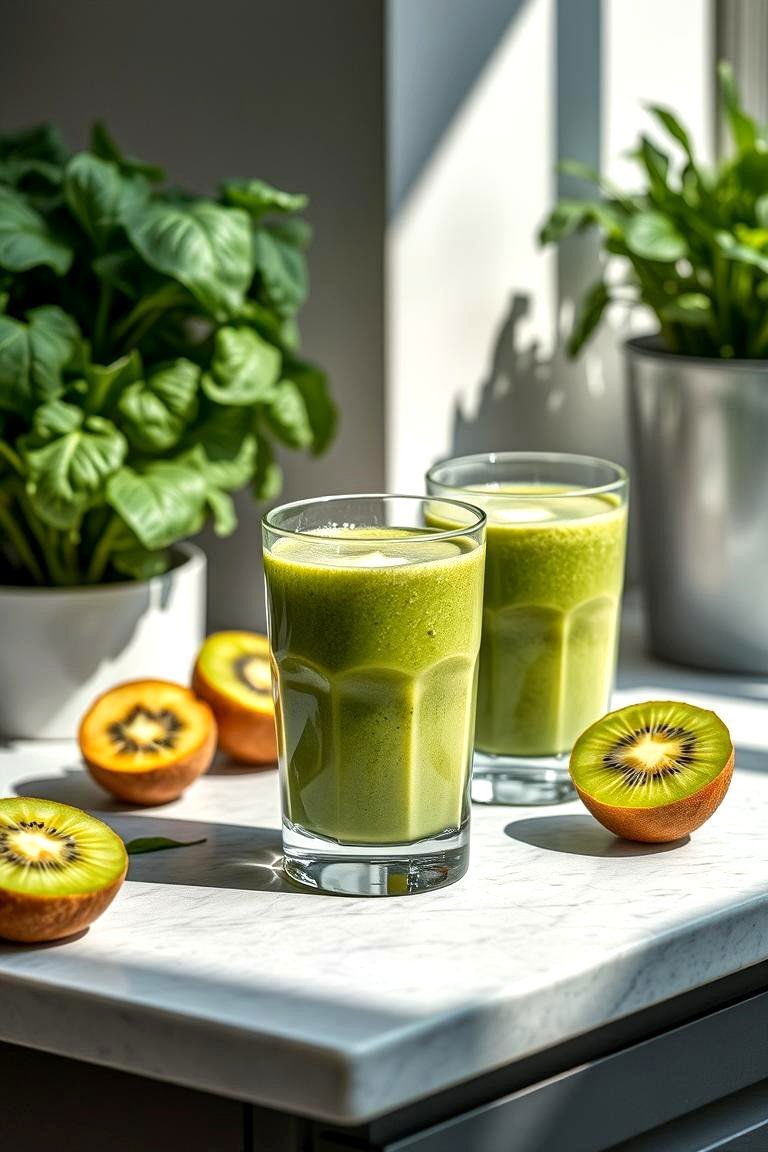 24 Breakfast Bar Ideas for Modern Kitchens and Small Spaces 22 Green Smoothie Bar - 24 Breakfast Bar Ideas