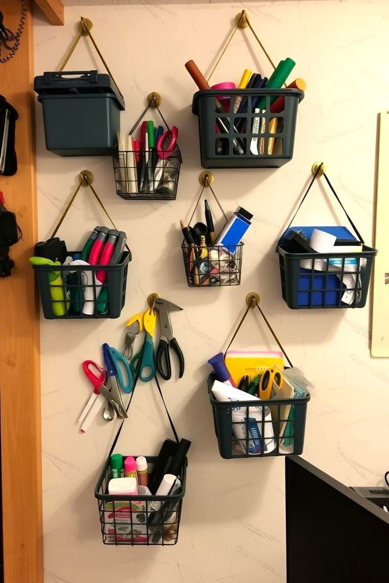 24 Basement Storage Ideas for Clutter-Free Organization 20 Hanging Baskets for Miscellaneous Items - 24 Basement Storage Ideas