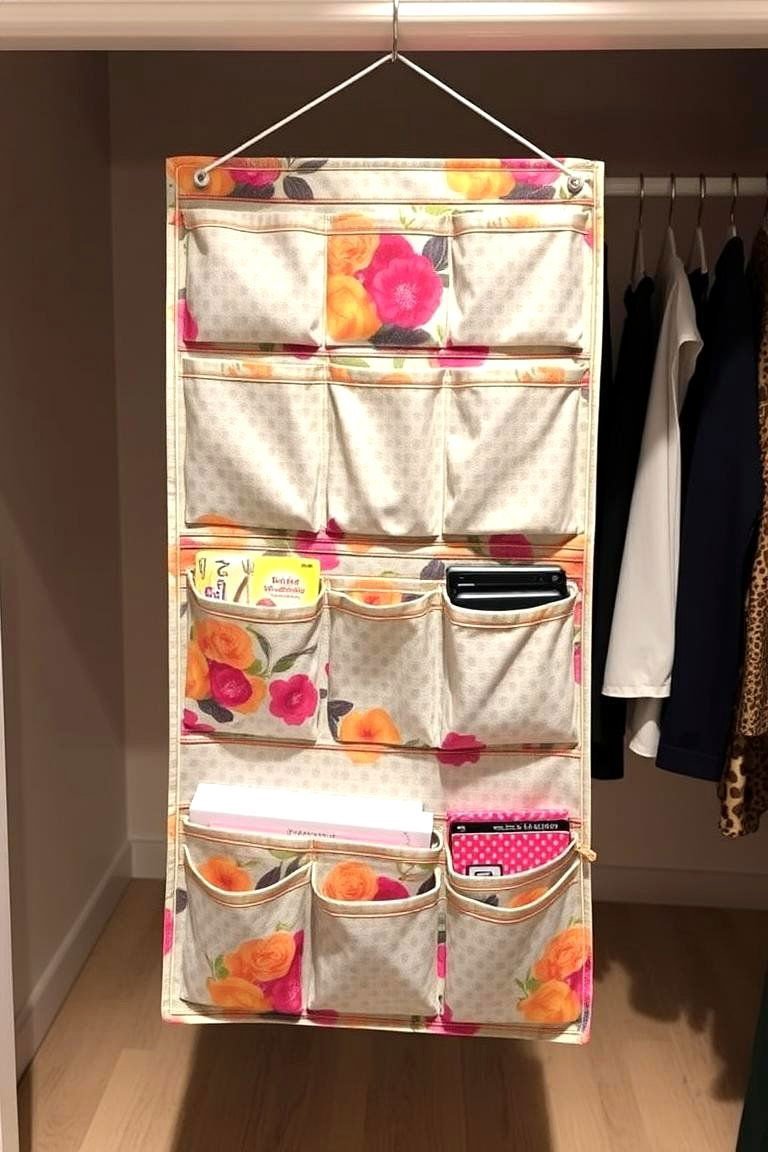 24 Clever Toilet Paper Storage Ideas for Organized Bathrooms 19 Hanging Pocket Storage - 24 Toilet Paper Storage Ideas