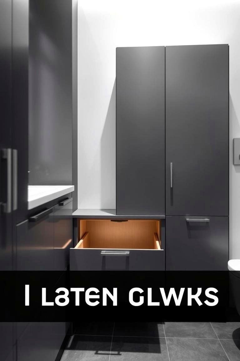 24 Clever Toilet Paper Storage Ideas for Organized Bathrooms 11 Hidden Drawer Storage - 24 Toilet Paper Storage Ideas