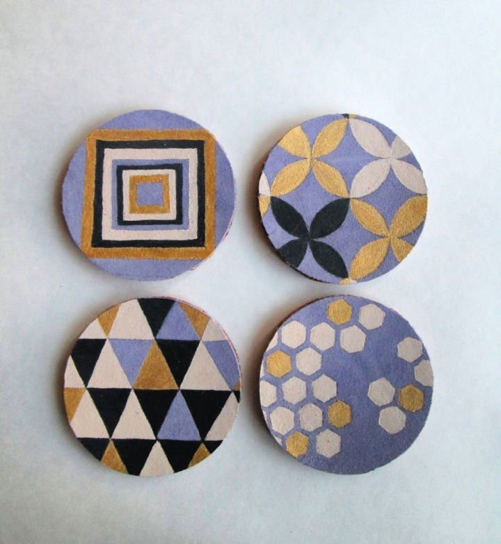 25 Homemade DIY Wedding Gift Ideas for Bride and Groom 28 How to Make Leather Coasters