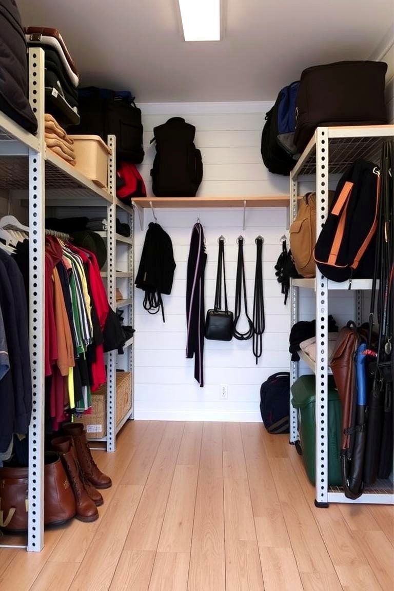 24 Tack Room Ideas for a More Organized Space Quickly 9 Installing Adjustable Shelving Units - 24 Tack Room Ideas