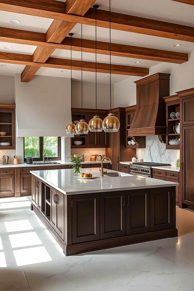 24 Luxury Kitchen Designs for High-End Culinary Spaces 22 Large Scale Island - 24 Luxury Kitchen Ideas