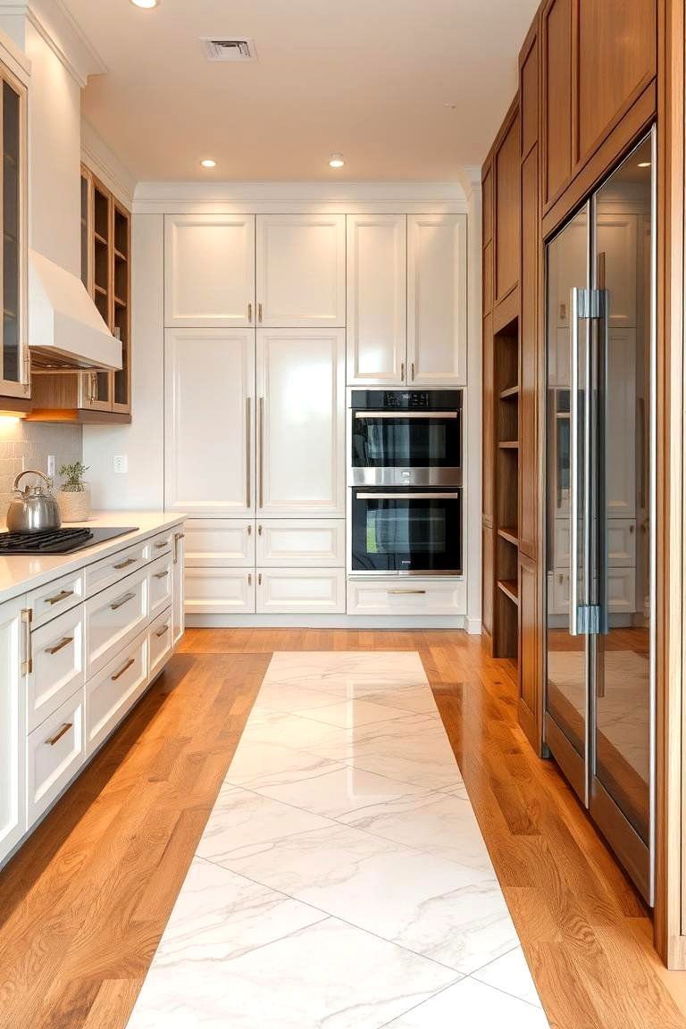 24 Luxury Kitchen Designs for High-End Culinary Spaces 11 Luxury Flooring - 24 Luxury Kitchen Ideas