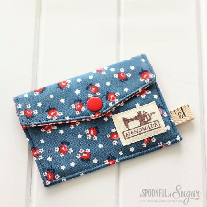 25 Homemade DIY Wallet Ideas to Make Your Own Wallets 16 Create a Business Card Wallet