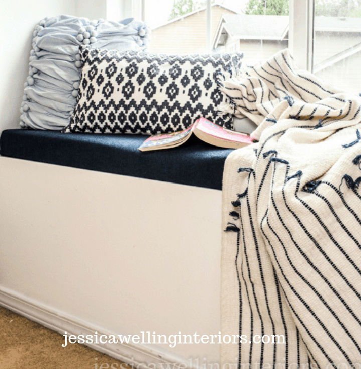 25 DIY Bench Cushions: Make a Bench Seat Cushion 23 DIY Upholstered Window Bench Cushion