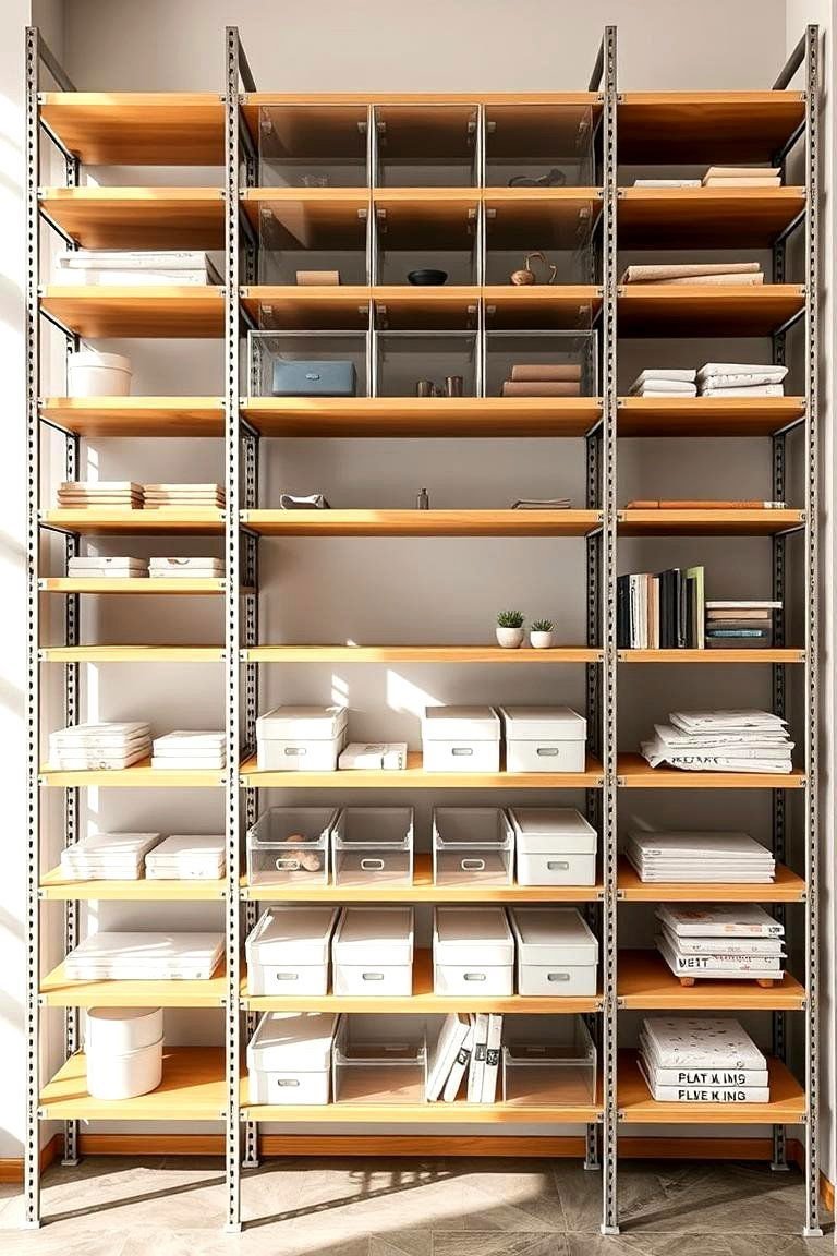 24 Clever Toilet Paper Storage Ideas for Organized Bathrooms 23 Multi Tier Shelf Unit - 24 Toilet Paper Storage Ideas
