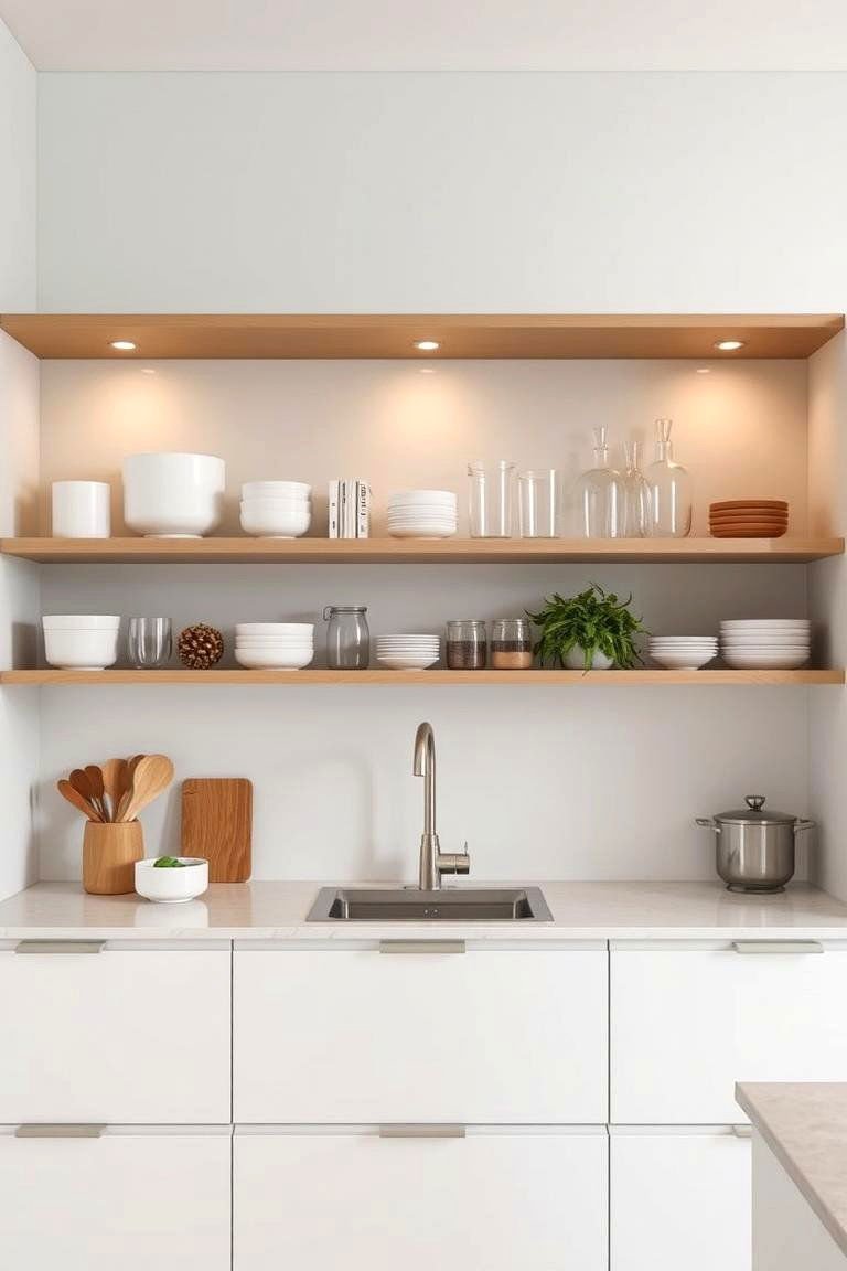 24 Luxury Kitchen Designs for High-End Culinary Spaces 9 Open Shelving - 24 Luxury Kitchen Ideas