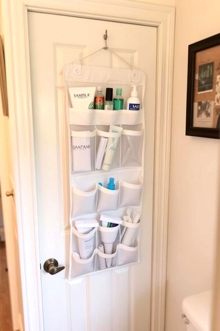 24 Tiny House Storage Ideas to Maximize Small Spaces 7 Over the Door Organizers for Vertical Storage - 24 Tiny House Storage Ideas
