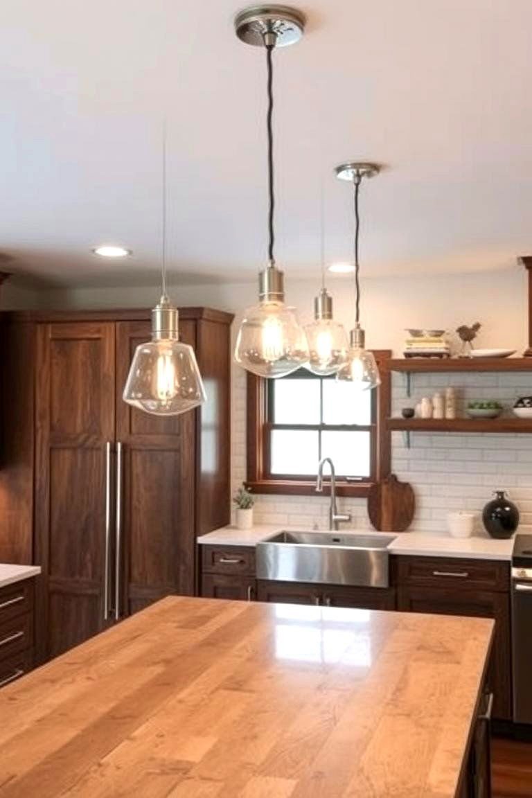 24 Mountain House Kitchen Ideas for Rustic Charm 15 Pendant Lighting to Add Style and Function - 24 Mountain House Kitchen Ideas
