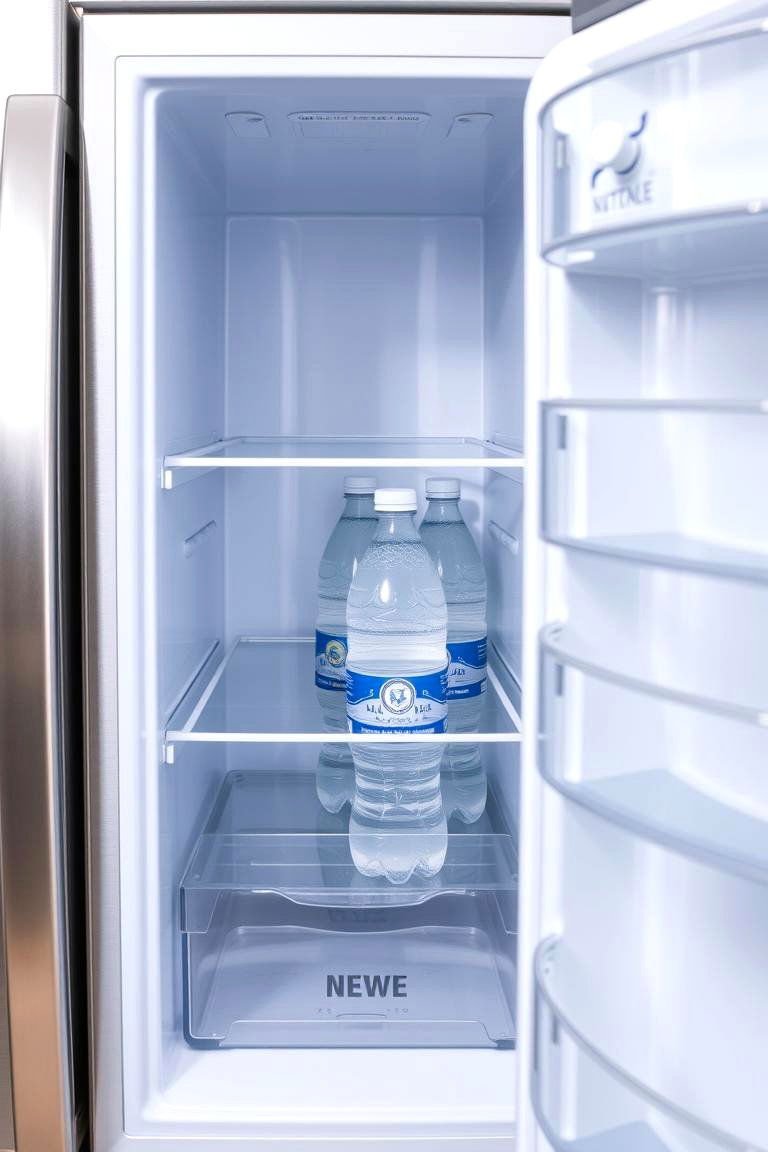 24 Smart Water Bottle Storage Ideas for Organized Spaces & Clutter Free Home 14 Refrigerator Door for Cold Hydration - 24 Water Bottle Storage Ideas