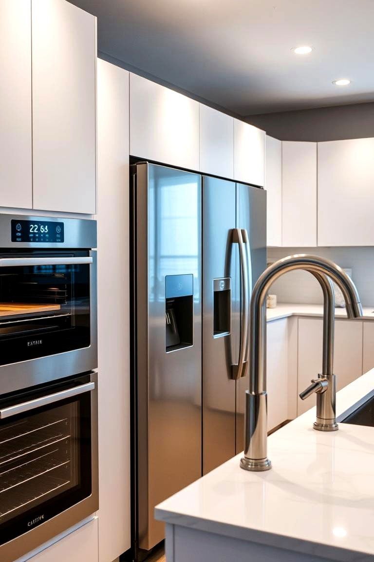 24 Luxury Kitchen Designs for High-End Culinary Spaces 14 Smart Kitchen Technology - 24 Luxury Kitchen Ideas