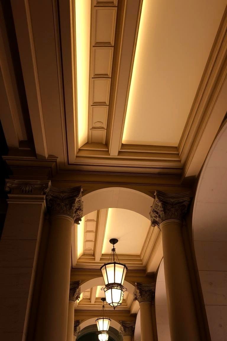 24 Soffit Lighting Ideas to Enhance Your Home's Exterior 24 Soffit Lighting that Enhances Architectural Details for a Refined Look - 24 Soffit Lighting Ideas