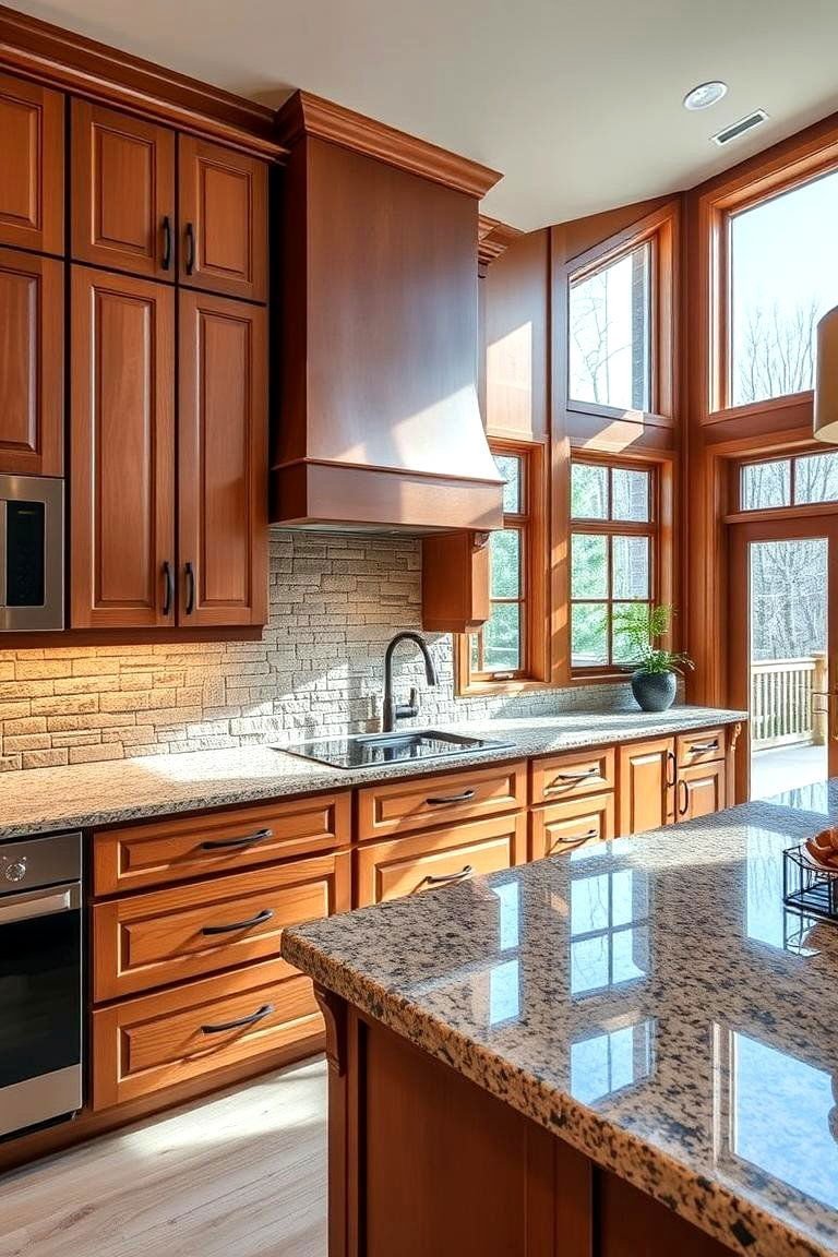 24 Mountain House Kitchen Ideas for Rustic Charm 4 Stone Countertops for Durability and Elegance - 24 Mountain House Kitchen Ideas