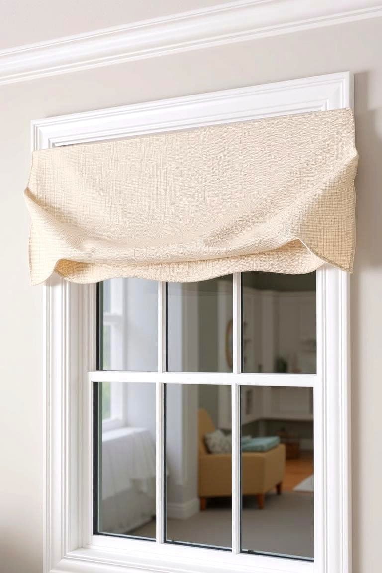 24 Window Valance Ideas to Refresh Your Home's Style 19 Subtle Metallic Accents Valance - 24 Window Valance Ideas