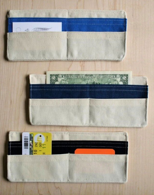 25 Homemade DIY Wallet Ideas to Make Your Own Wallets 9 Summertime Canvas Wallet