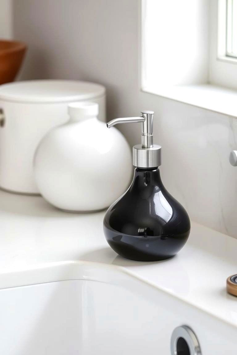 24 Kitchen Counter Decor Ideas: Functional & Aesthetic Displays 20 That Perfect Decorative Soap Dispenser - 24 Kitchen Counter Decor Ideas