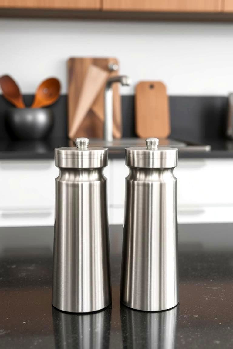 24 Kitchen Counter Decor Ideas: Functional & Aesthetic Displays 13 With Decorative Salt and Pepper Shakers - 24 Kitchen Counter Decor Ideas