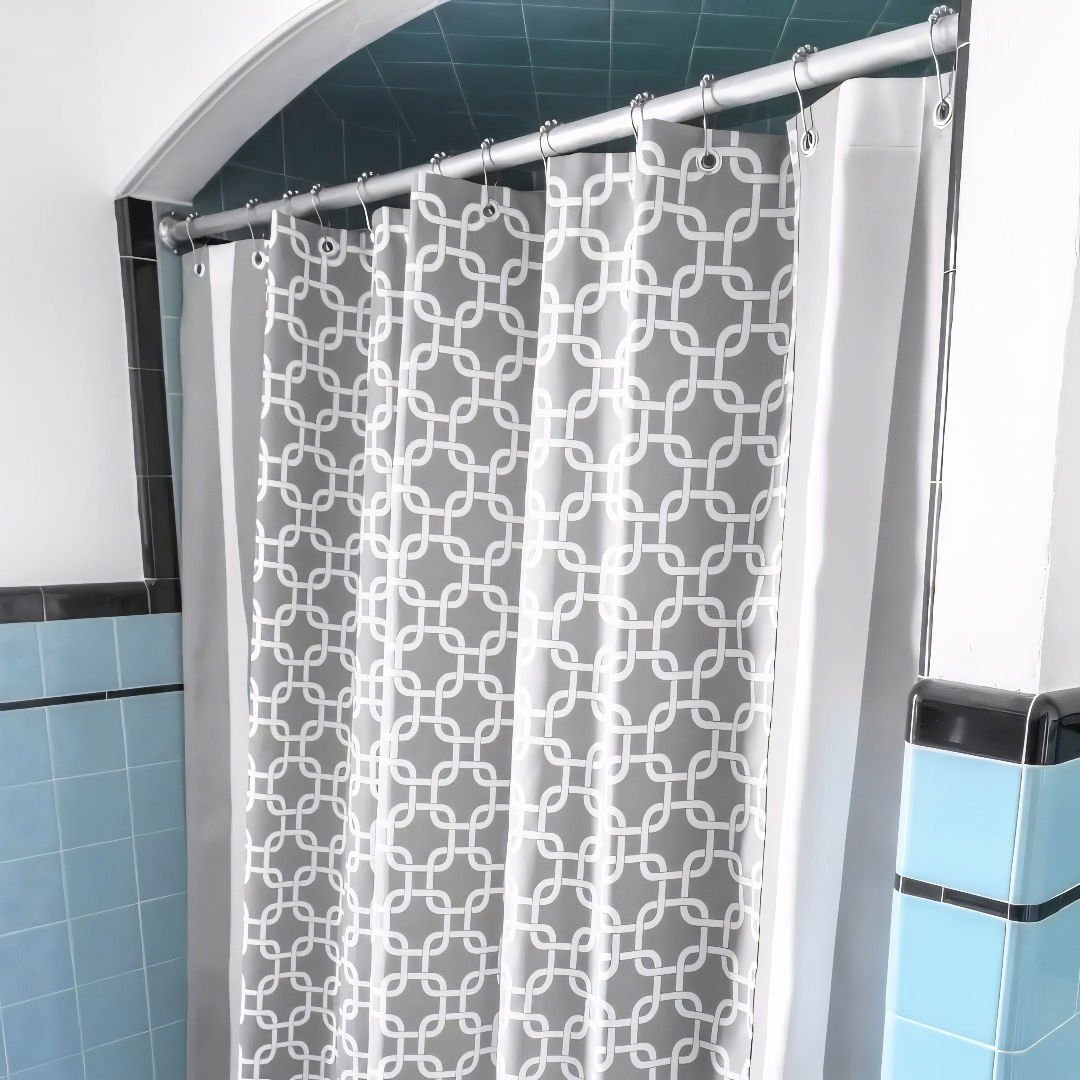 How to Make a DIY Shower Curtain 8 easy diy shower curtain