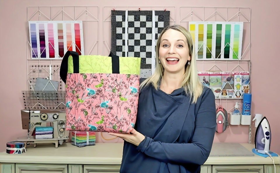 Free Tote Bag Sewing Pattern 3 how to sew a tote bag step by step