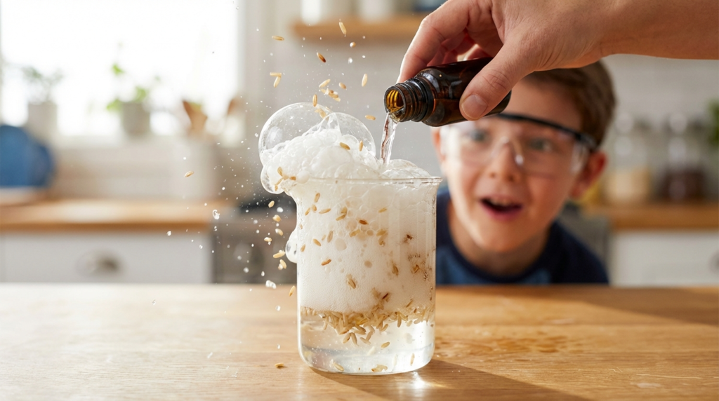 Dancing Rice Experiment DIY: Fun & Easy Science Activity for Kids 4 image 9