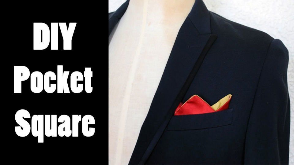 How to Make a Pocket Square: 15 Easy DIY Pocket Square Ideas 15 How to Sew a Pocket Square