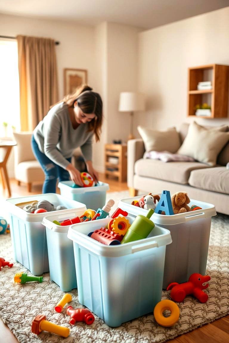 24 Toy Storage Ideas for a Clutter-Free Kids' Room 25 Lead by Example - 24 Toy Storage Ideas