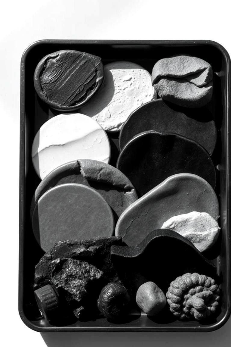 24 Creative Tray Decor Ideas for Stylish Home Organization 12 Monochrome Magic Tray - 24 Tray Decor Ideas