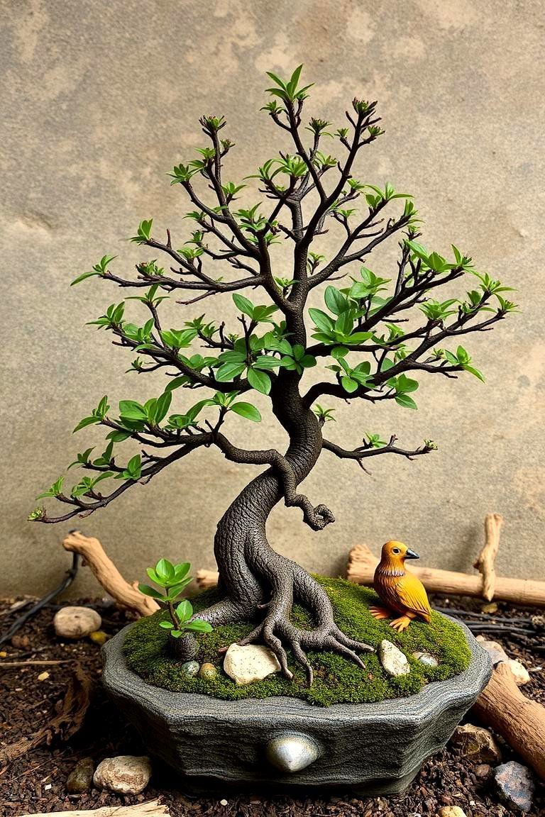 24 Bonsai Garden Ideas to Elevate Your Indoor Greenery 19 Native Bonsai Habitat - 24 Bonsai Garden Ideas