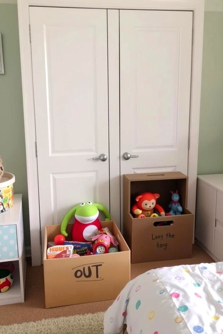 24 Toy Storage Ideas for a Clutter-Free Kids' Room 23 Teach the One In One Out Rule - 24 Toy Storage Ideas